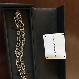 David Yurman 18" Oval Link Necklace